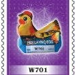 Hen Laying Egg